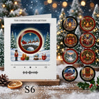 NFC rotating music player and fridge magnet set